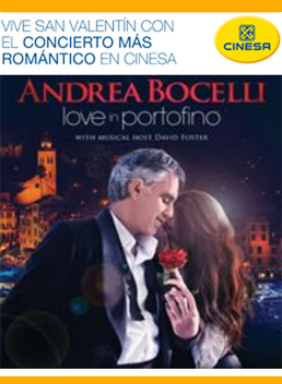 Andrea Bocelli Cinesa
