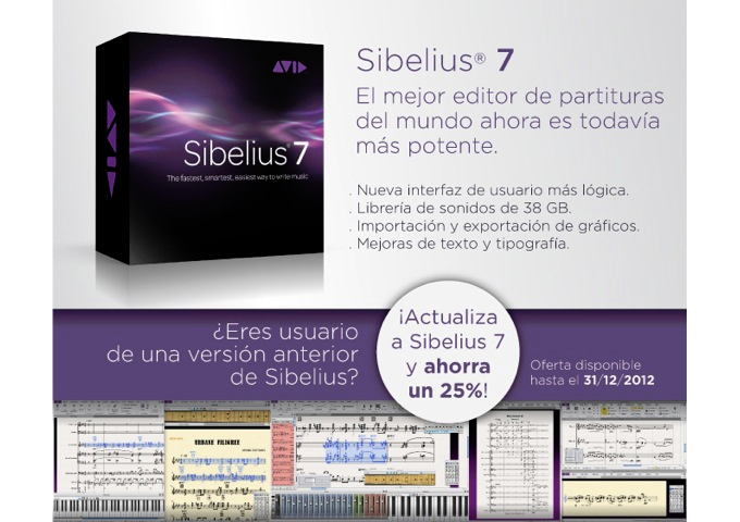 microfusa  Sibelius 7: El mejor editor de partituras del mundo