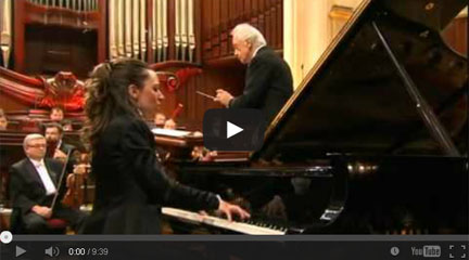 la filarmonica  LA ORQUESTA SINFÓNICA CHAIKOVSKY interpreta a Chopin y Shostakovich